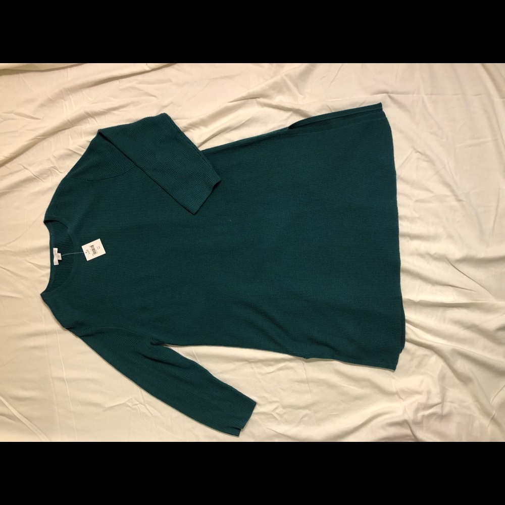 J. Jill green sweater tunic